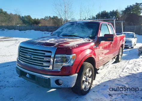 2013 Ford F-150 Lariat z USA, uszkodzony, nr VIN 1FTFX1ET0DFA36255